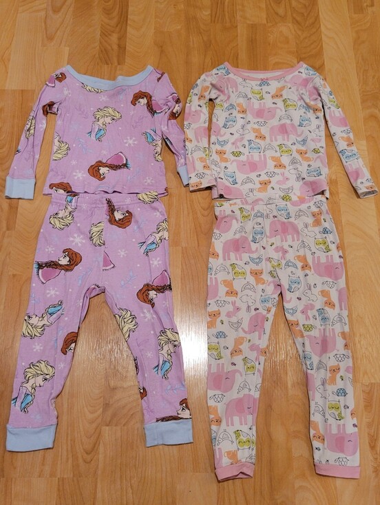 Disney Other - Carter's Disney Frozen Elsa Toddler Girls Pajama Set Bundle 2T